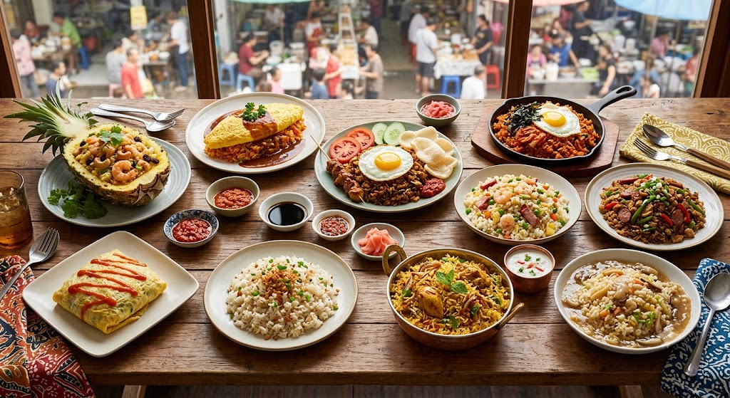 10 Ragam Wajah Nasi Goreng di Berbagai Negara