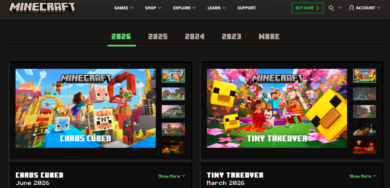 Minecraft Dulu dan Sekarang, Apa yang Berbeda? Perjalanan Game Kotak-Kotak dari 2009 hingga 2026